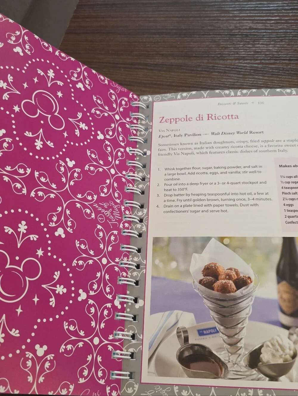Disney Kitchen Magic with Mickey Cookbook